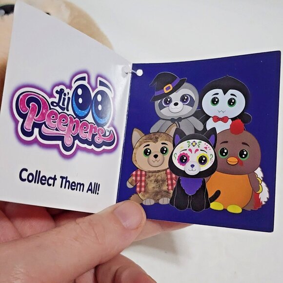 Russ Berrie Lil Peepers Werewolf Plush Halloween Jazwares Kellytoy 2022 New 9" - Picture 6 of 7